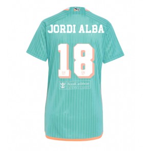 Billiga Inter Miami Jordi Alba #18 Tredjeställ Dam 2024-25 Kortärmad